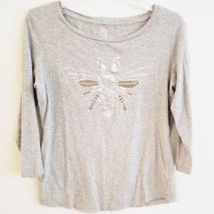 Crown & Ivy Bee Tee Size: XS